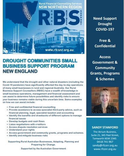 drought support flyer